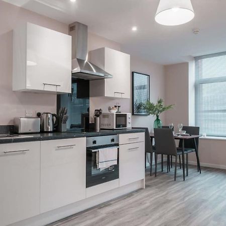 Contemporary 2 Bed Manchester Apartment - Sleeps 4 Exteriör bild