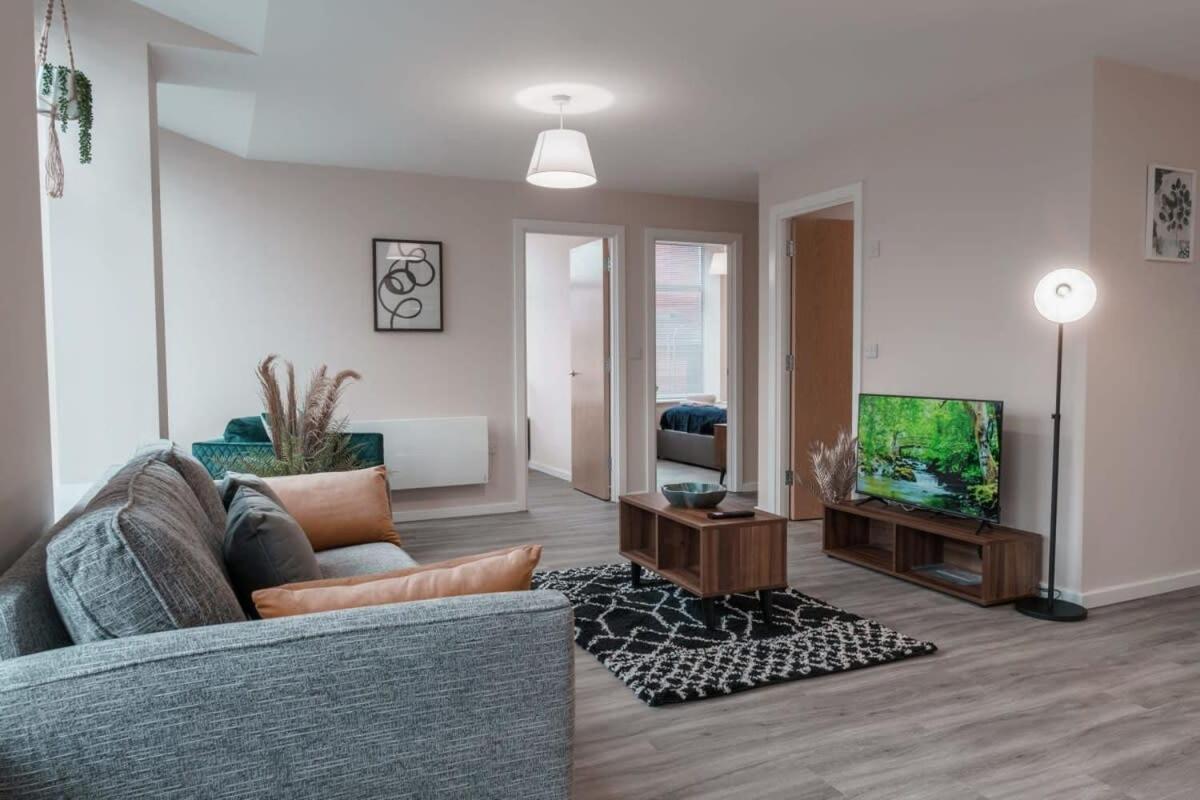 Contemporary 2 Bed Manchester Apartment - Sleeps 4 Exteriör bild